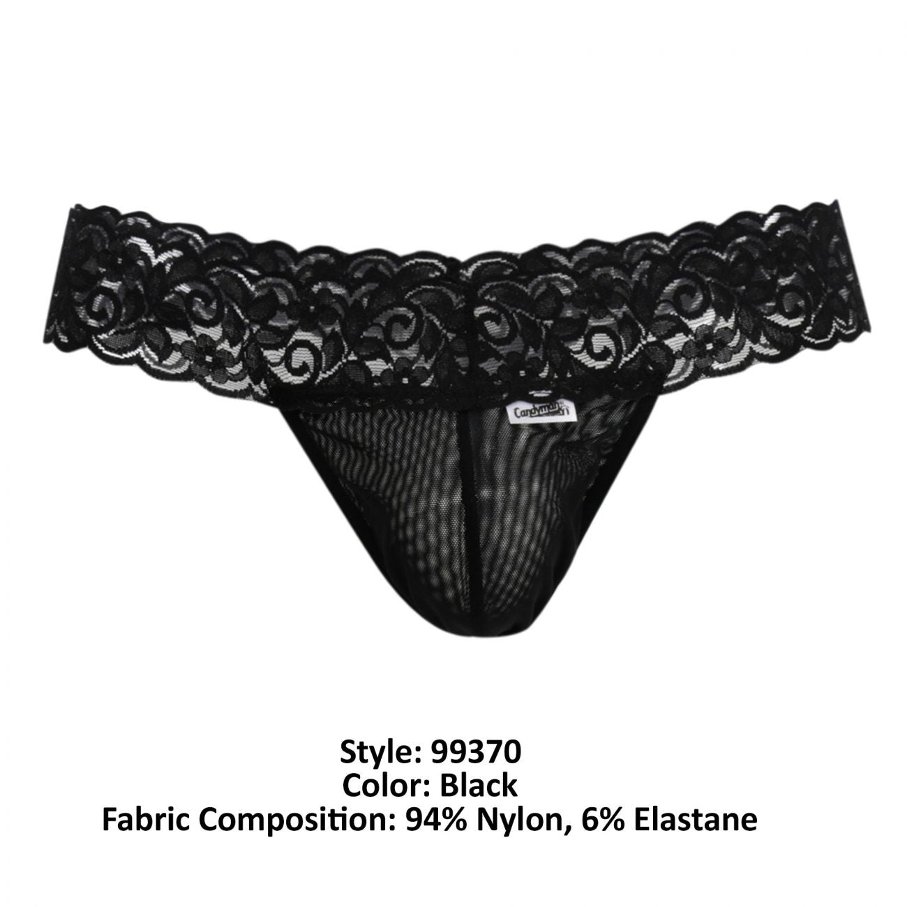 CandyMan 99370 Strings Couleur Noir