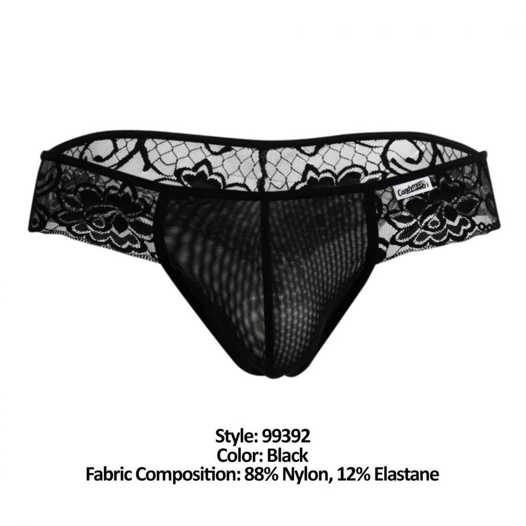 CandyMan 99392 Strings Couleur Noir