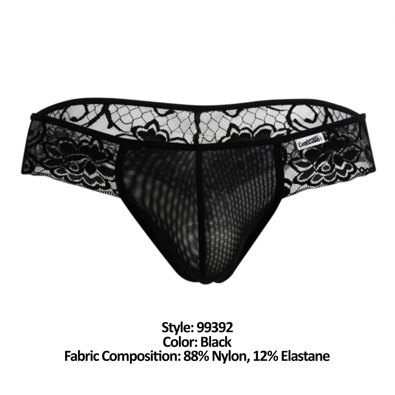 CandyMan 99392 Strings Couleur Noir