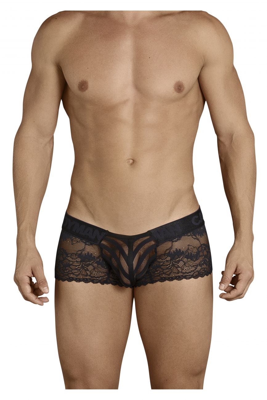 Caleçon Boxer CandyMan 99393, couleur noire