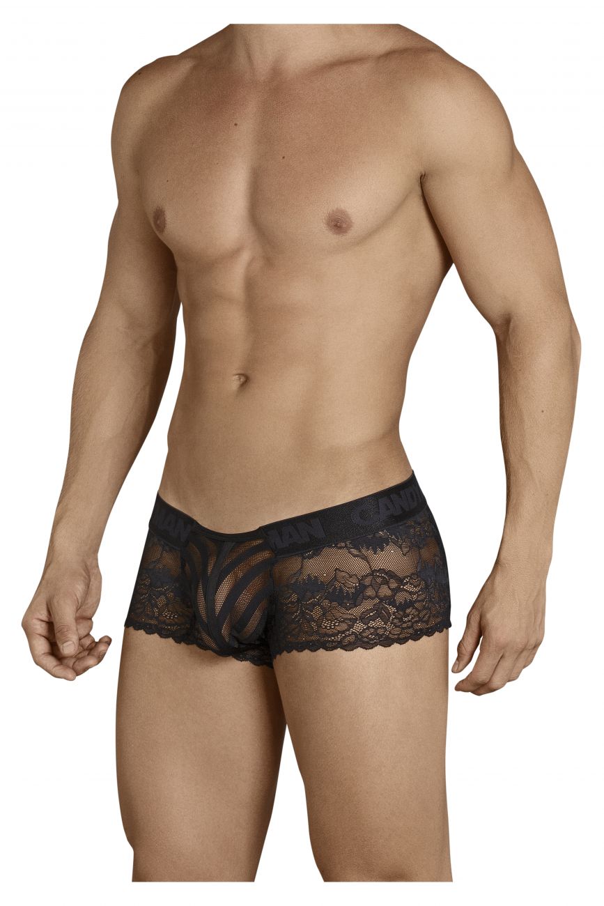 Caleçon Boxer CandyMan 99393, couleur noire