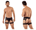 CandyMan 99403 Lanières Gaine-Culotte String Couleur Noir