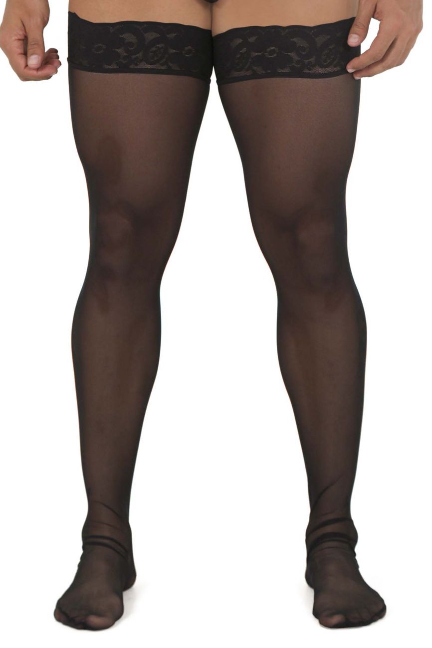 CandyMan 99533 Netz-Overknees Farbe Schwarz