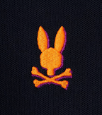 Psycho Bunny Montebello Pique Polo - Navy