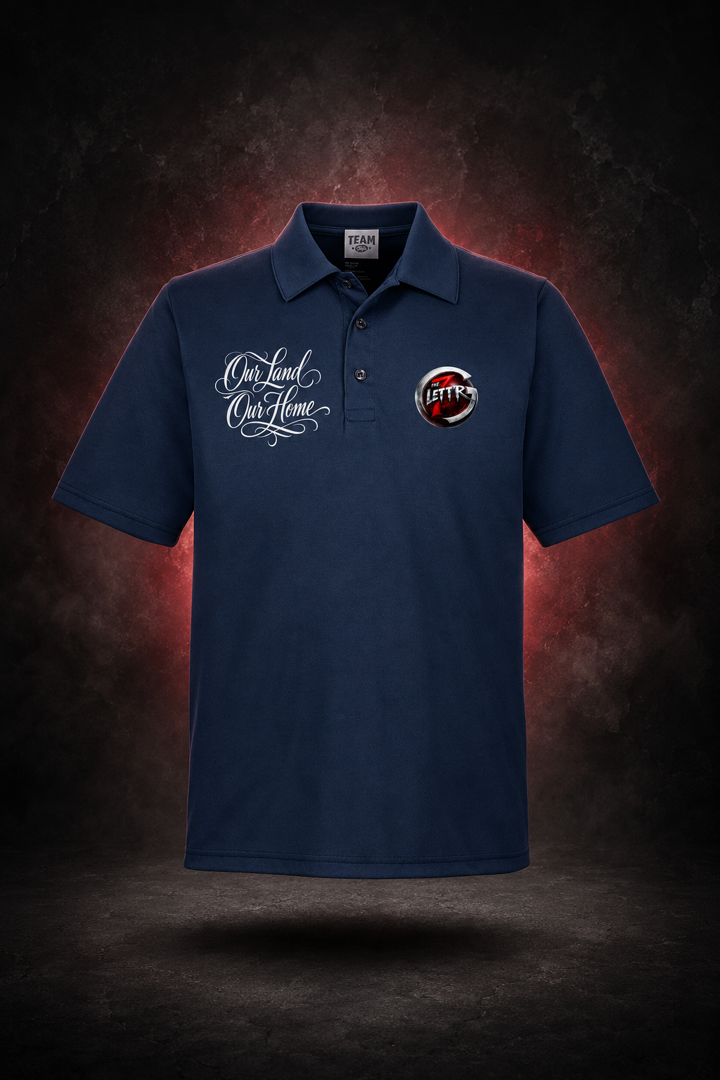 The7 Team Polo (Adult) — THE7LETTER Street-Luxury | Moisture-Wicking | XS–6XL