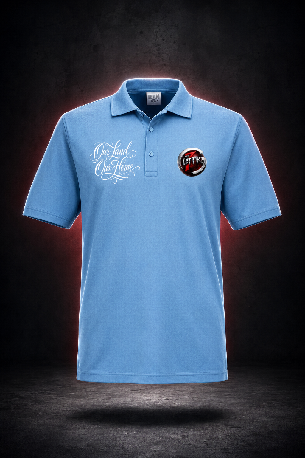The7 Team Polo (Adult) — THE7LETTER Street-Luxury | Moisture-Wicking | XS–6XL