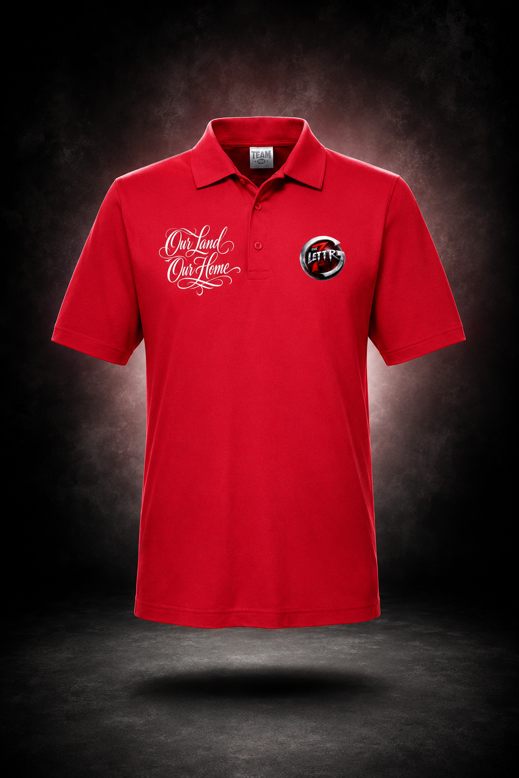 The7 Team Polo (Adult) — THE7LETTER Street-Luxury | Moisture-Wicking | XS–6XL