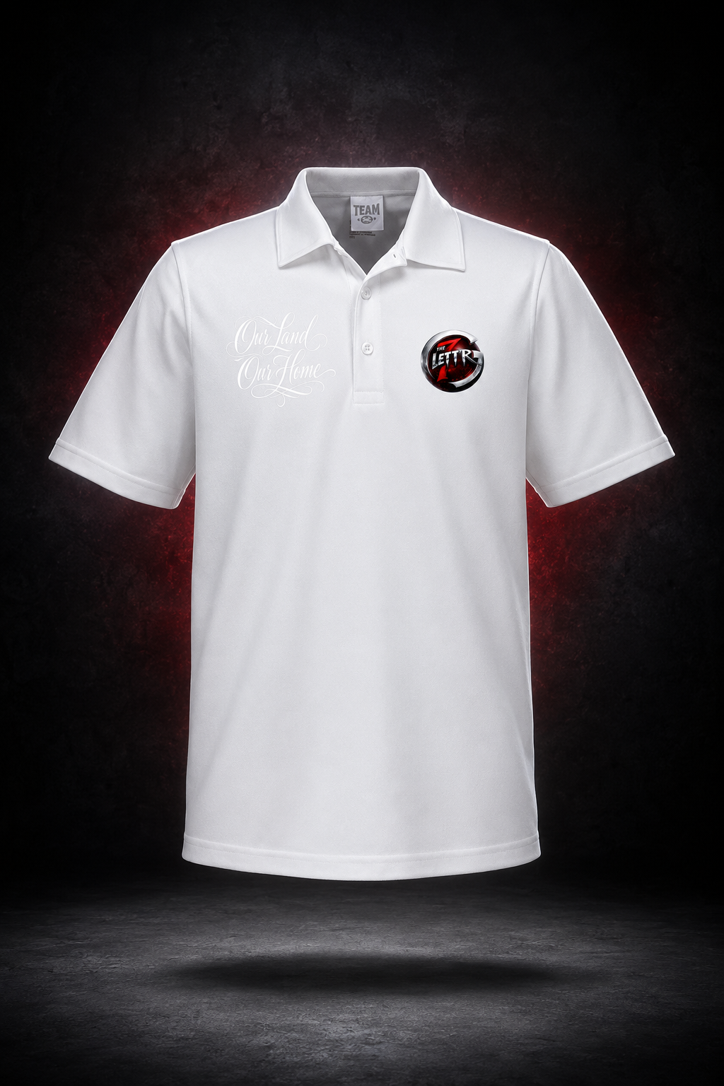 The7 Team Polo (Adult) — THE7LETTER Street-Luxury | Moisture-Wicking | XS–6XL