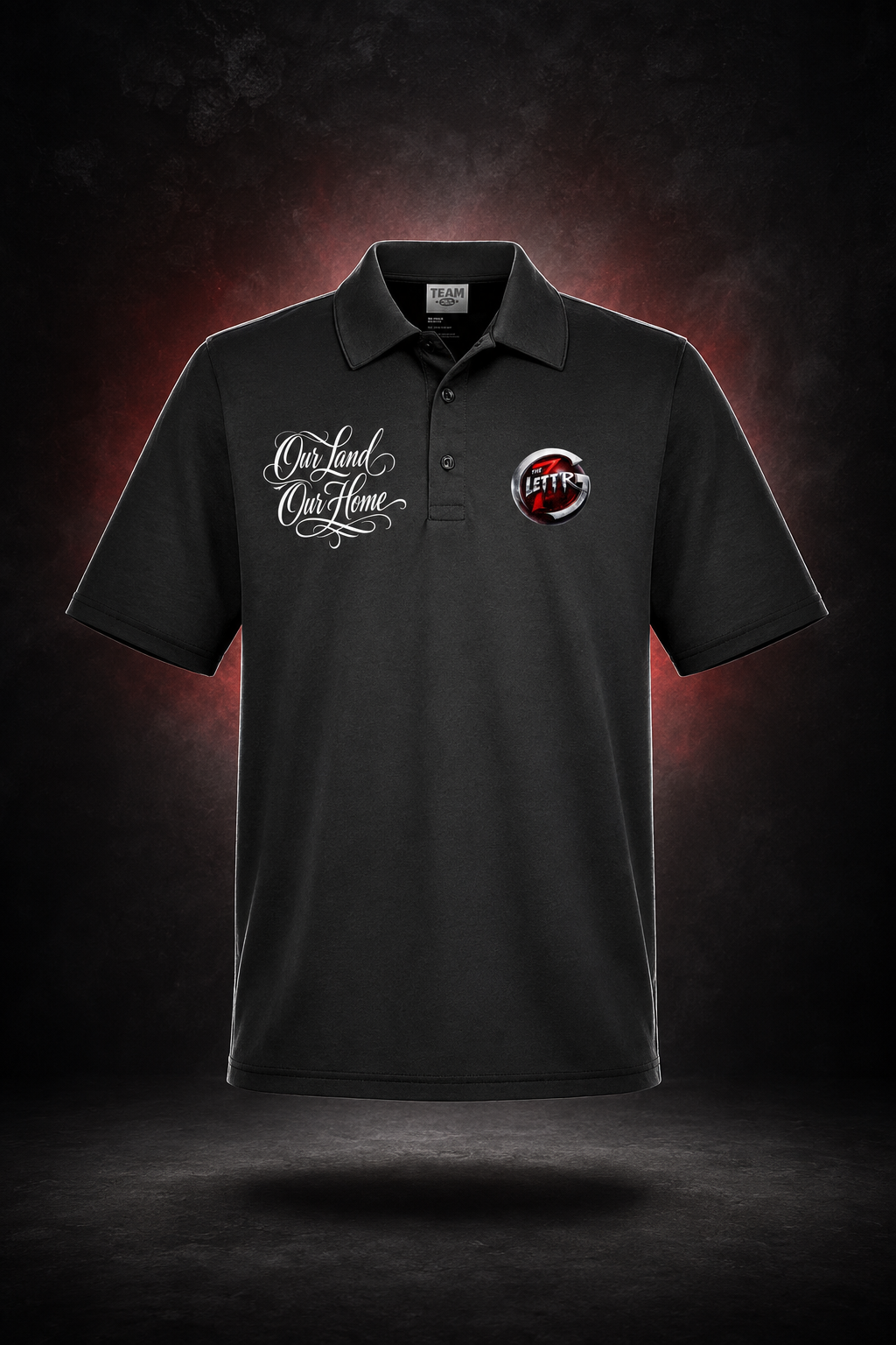The7 Team Polo (Adult) — THE7LETTER Street-Luxury | Moisture-Wicking | XS–6XL