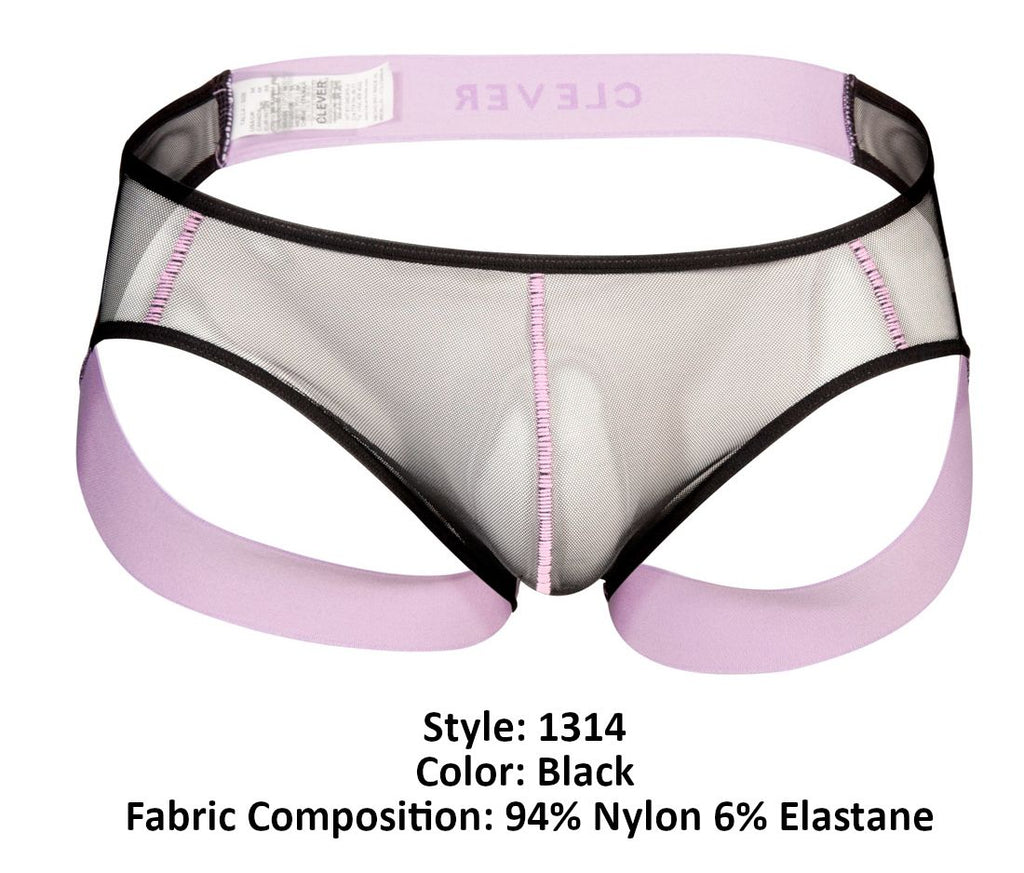 Clever 1314 Hunch Jockstrap Couleur Noir