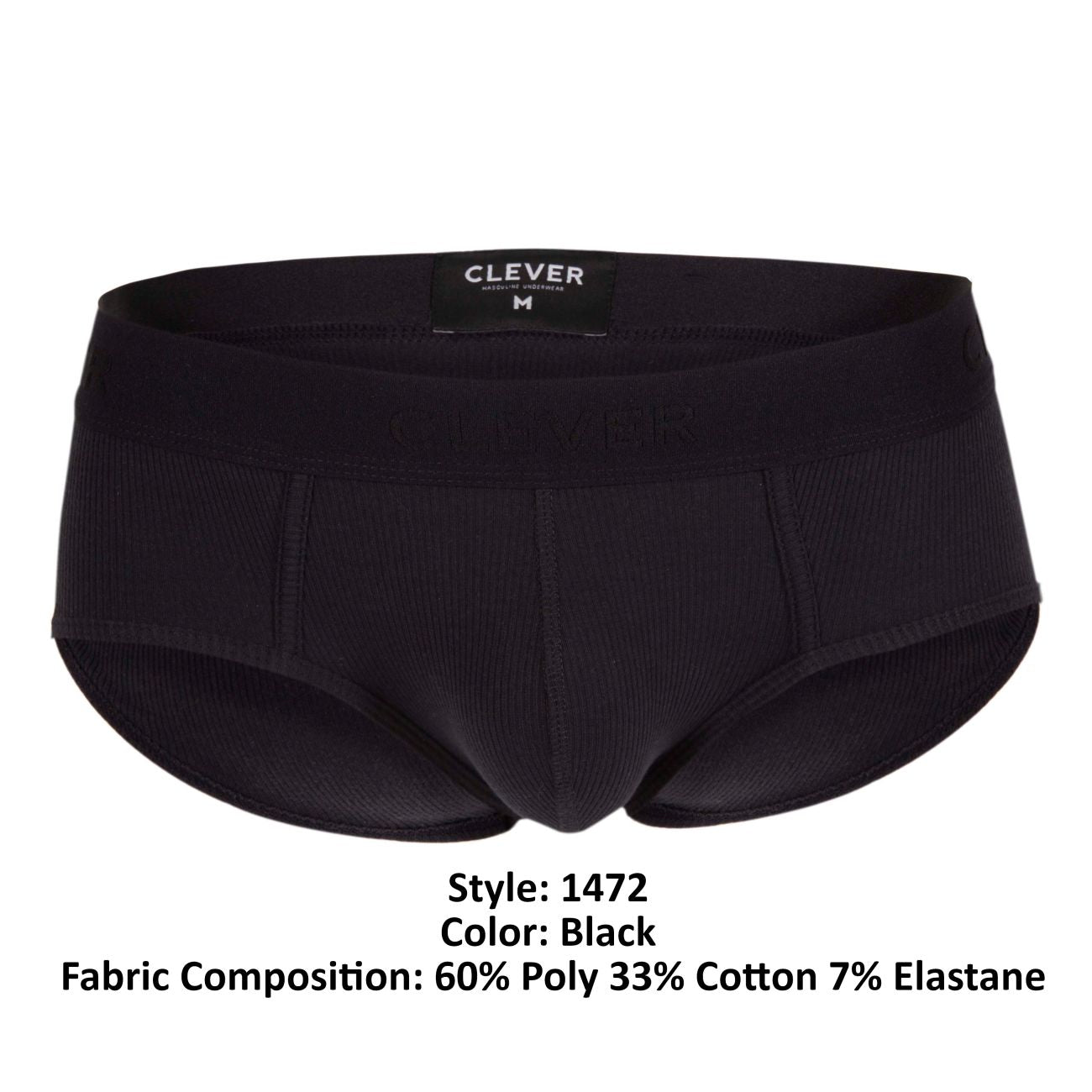 Clever 1472 Heavenly Briefs Farbe Schwarz