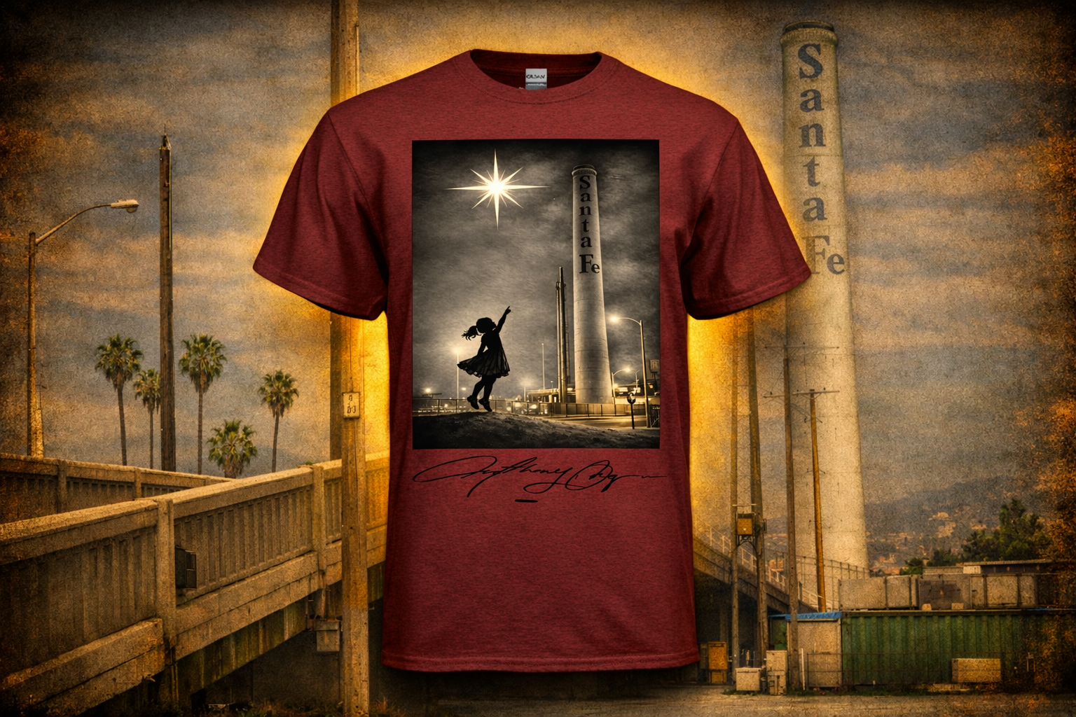 Santa Fe Graphic T-Shirt (Adult) — THE7LETTER Street-Luxury | 6 Colors | S–5XL