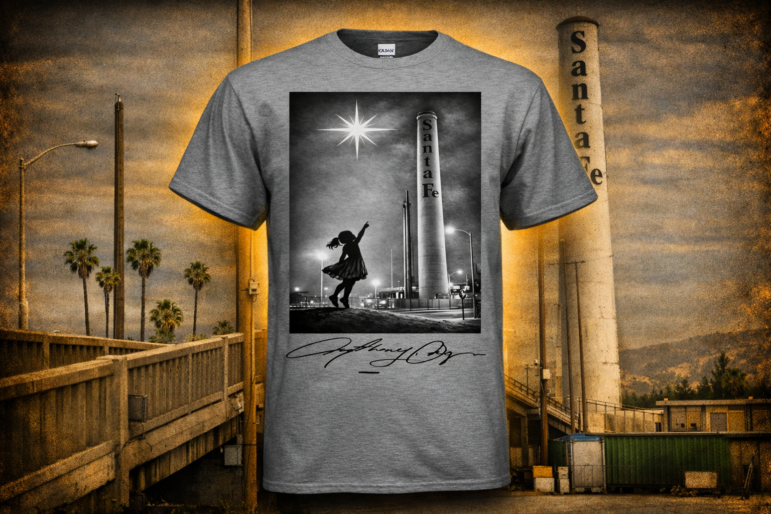 Santa Fe Graphic T-Shirt (Adult) — THE7LETTER Street-Luxury | 6 Colors | S–5XL
