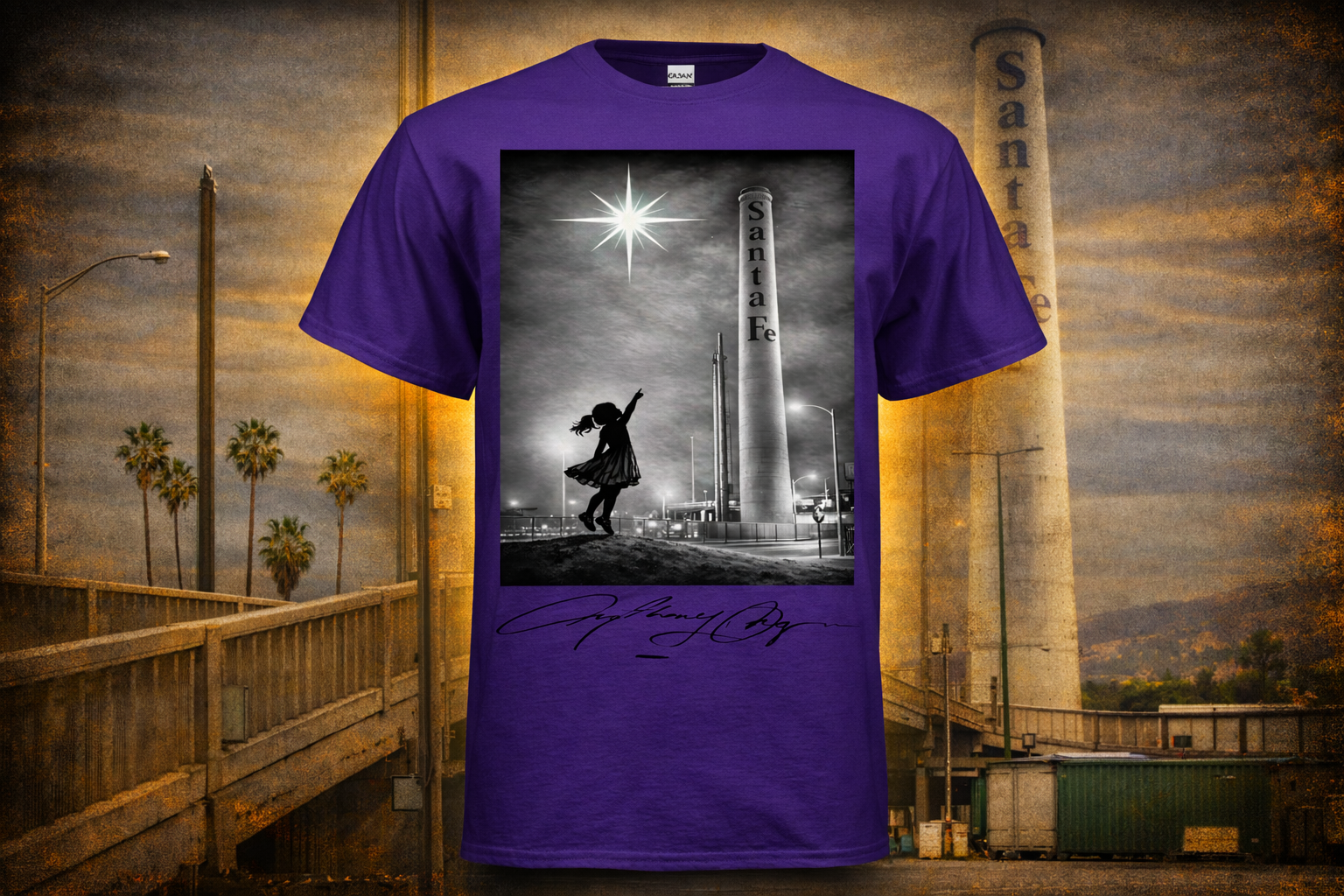 Santa Fe Graphic T-Shirt (Adult) — THE7LETTER Street-Luxury | 6 Colors | S–5XL