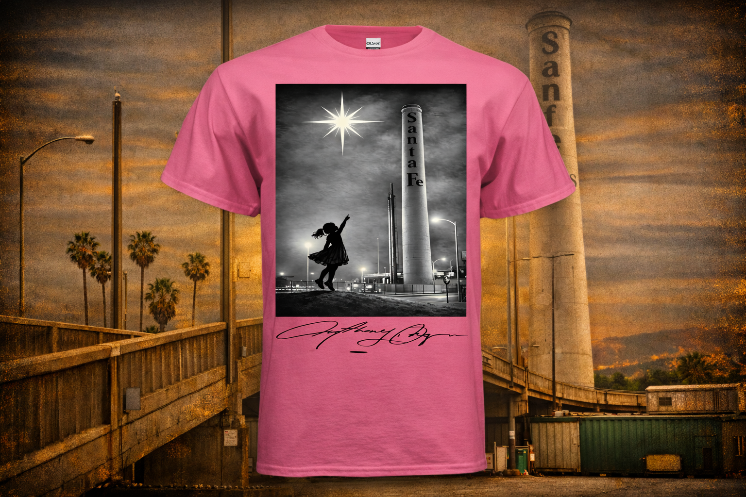 Santa Fe Graphic T-Shirt (Adult) — THE7LETTER Street-Luxury | 6 Colors | S–5XL