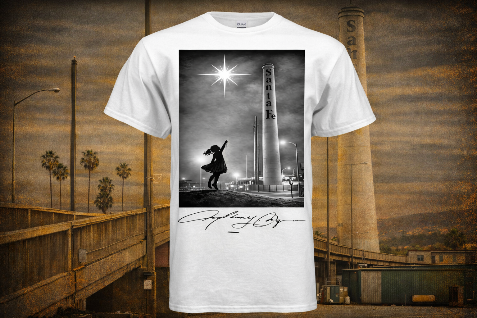 Santa Fe Graphic T-Shirt (Adult) — THE7LETTER Street-Luxury | 6 Colors | S–5XL