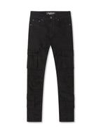 Valabasas Laddered Congo Skinny Jeans - Black