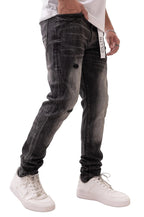 Premium Disaster Classic Skinny Stretch Jeans - Black Stone