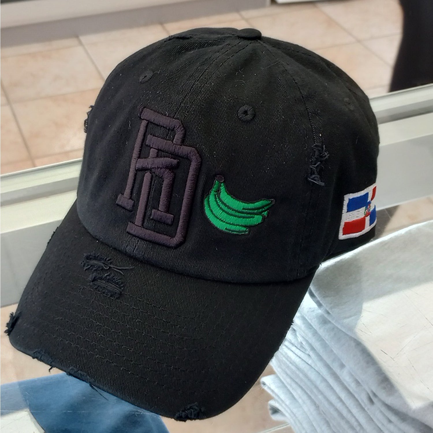 Casquette noire vintage - RD Platano Power