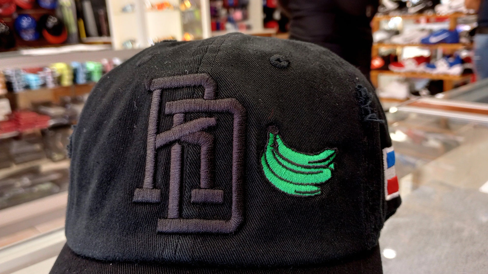 Casquette noire vintage - RD Platano Power