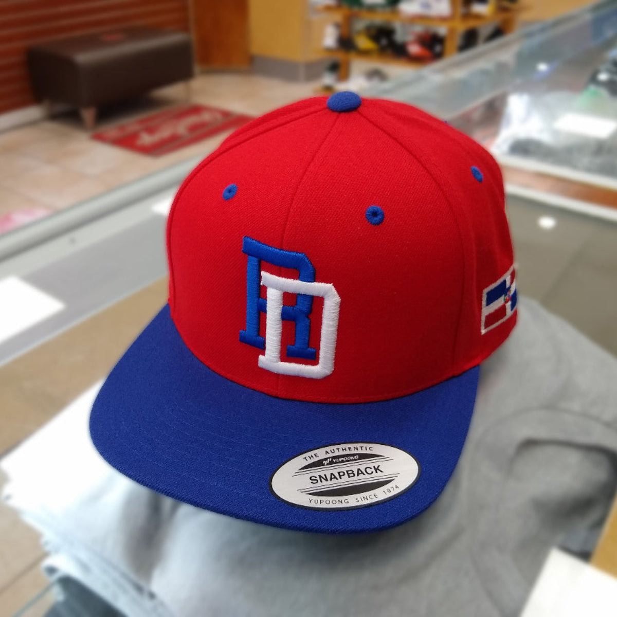 Casquette SnapBack avec logo RD République Dominicaine