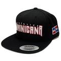 Casquette snapback noire République dominicaine