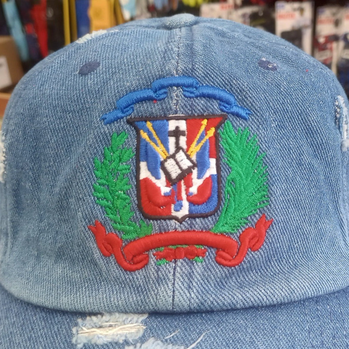 Chapeaux Vintage Ajustables Bouclier Dominicain