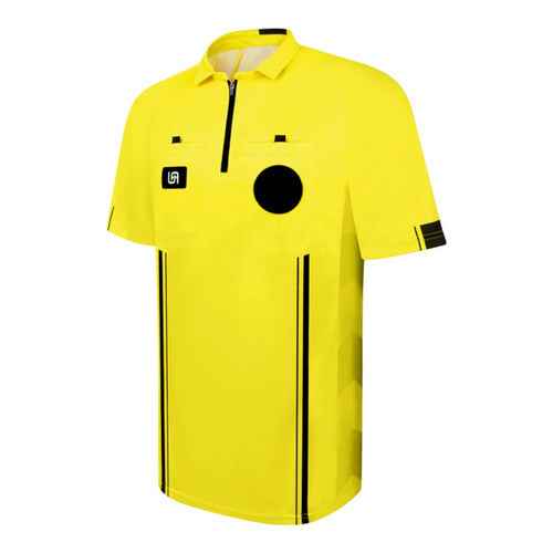 United Attire Elite High School Soccer Referee Jersey - Short Sleeve