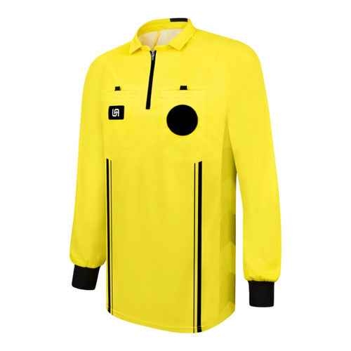 United Attire Elite High School Soccer Referee Jersey - Long Sleeve