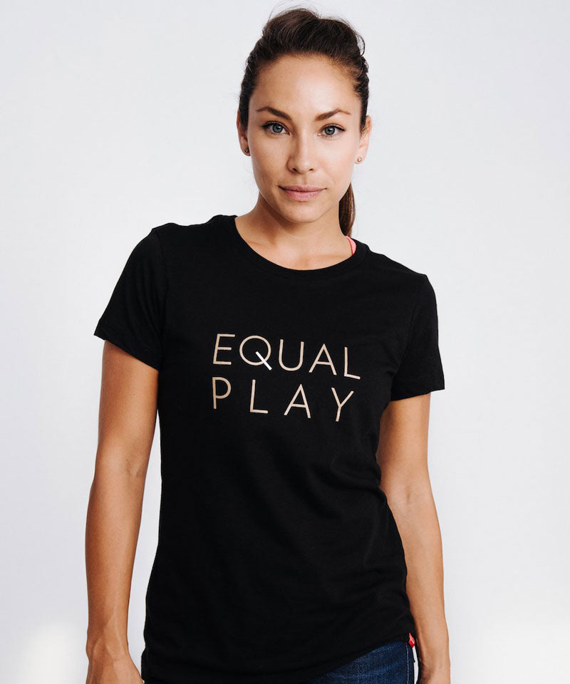 Equal Play Women's Soccer T Shirt - The7Letter