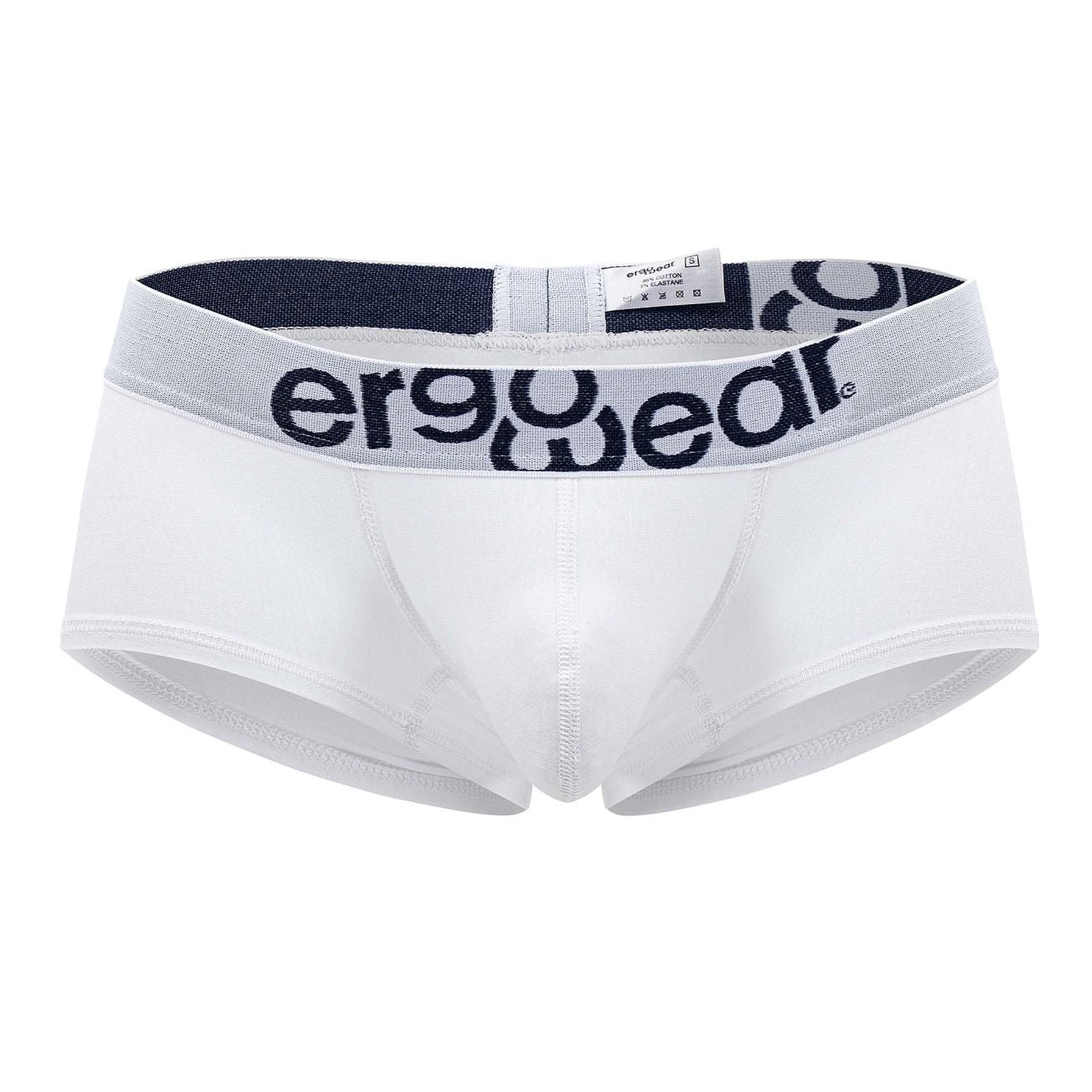 ErgoWear EW1476 MAX COTTON Trunks Farbe Weiß
