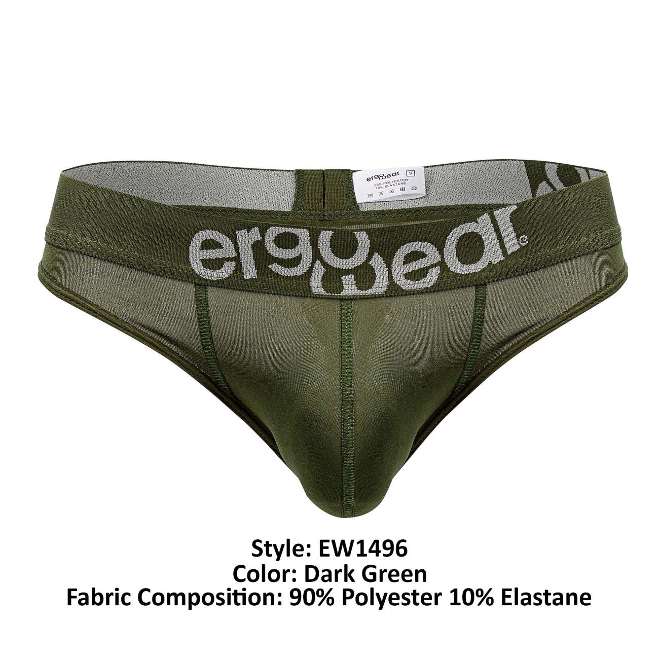 ErgoWear EW1496 Strings HIP Couleur Vert Foncé