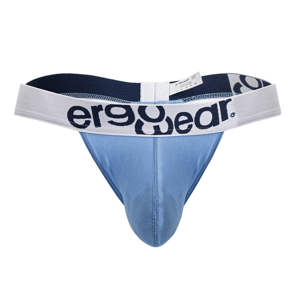 ErgoWear EW1711 MAX COTTON Tanga Couleur Bleu Clair