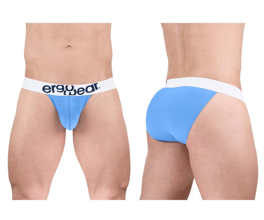 ErgoWear EW1712 MAX COTTON Bikini Couleur Bleu Clair