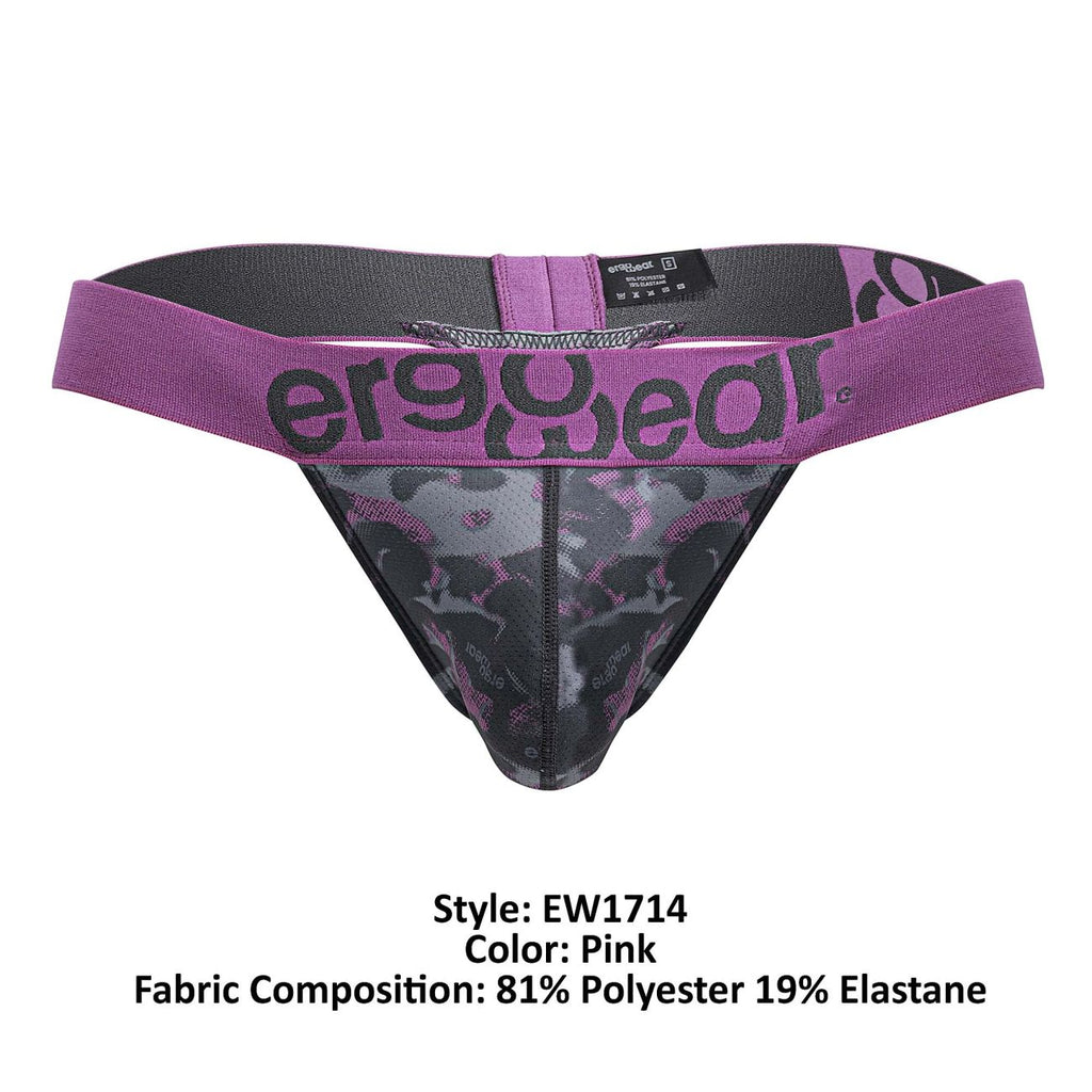 ErgoWear EW1714 MAX SE CAMO G-String Coloris Rose