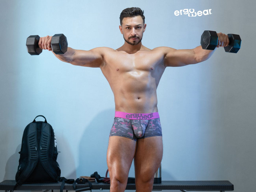 Caleçons ErgoWear EW1716 MAX SE CAMO Couleur Rose