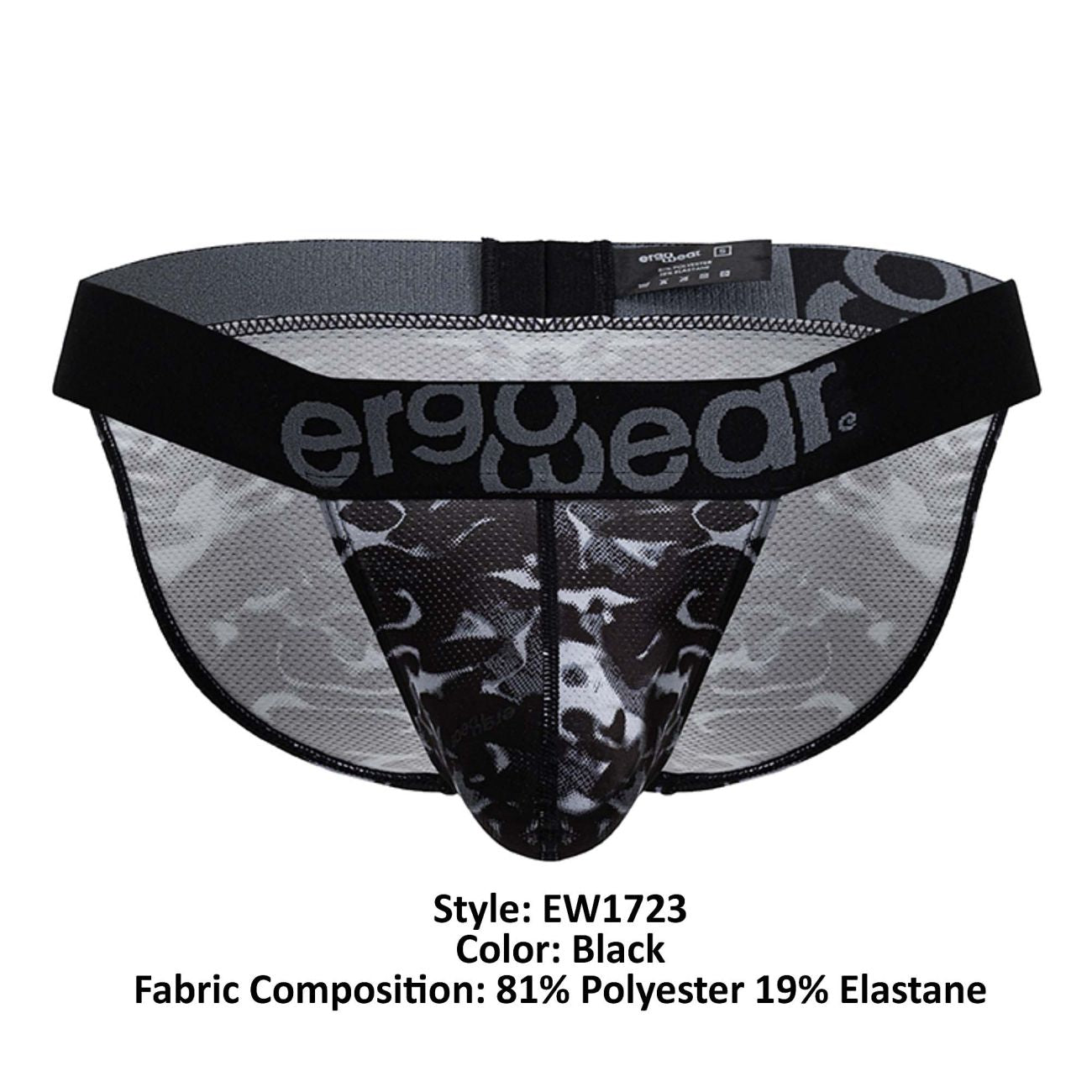 ErgoWear EW1723 MAX SE CAMO Bikini Farbe Schwarz