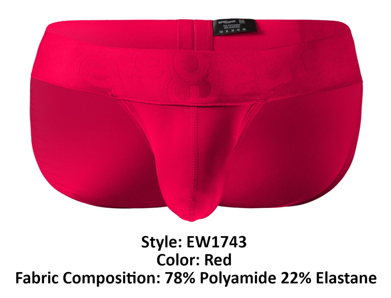 ErgoWear EW1743 MAX BOLD Bikini Rouge