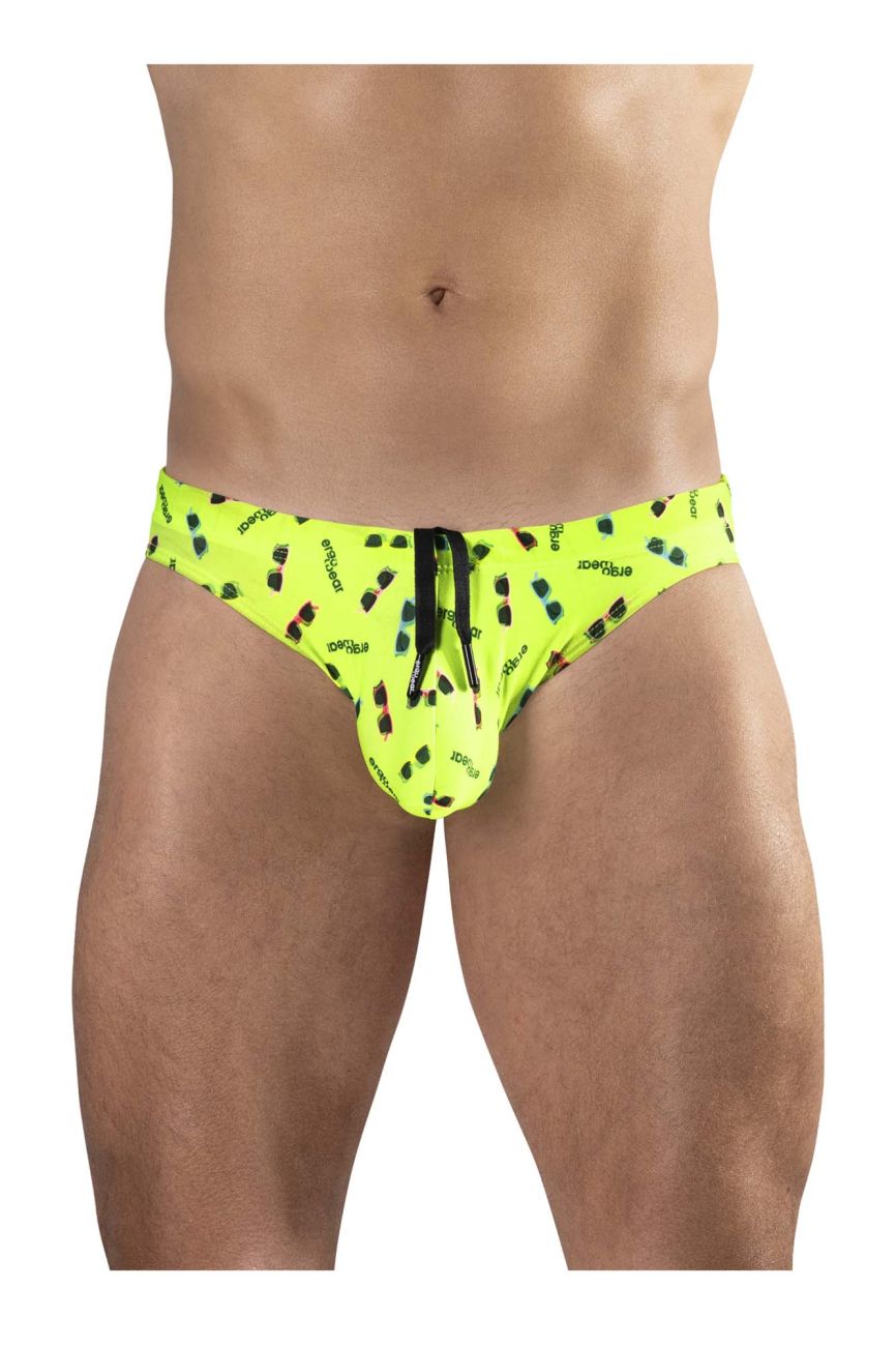 Slip de bain ErgoWear EW1765 X4D SW Couleur Jaune Vif