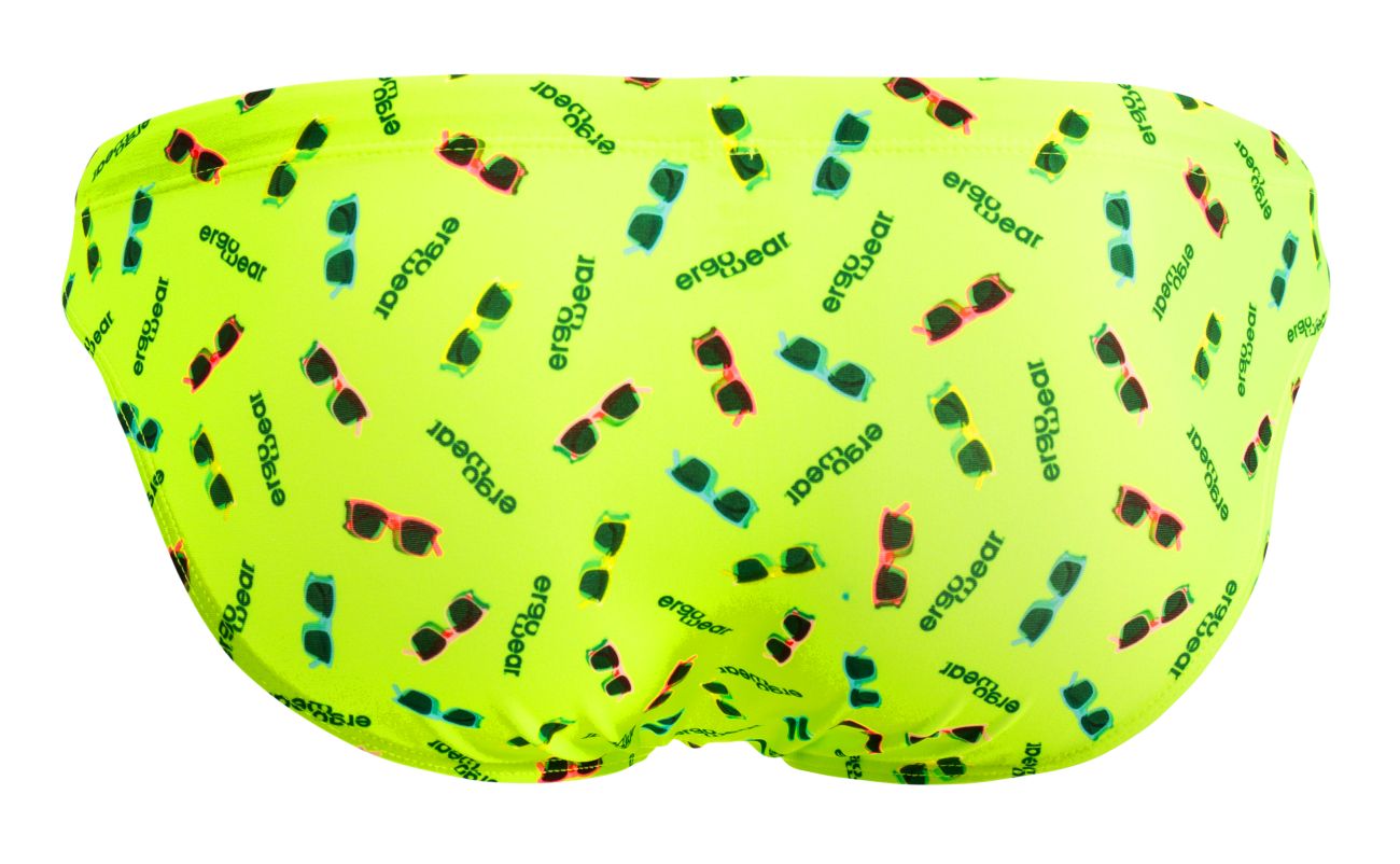Slip de bain ErgoWear EW1765 X4D SW Couleur Jaune Vif