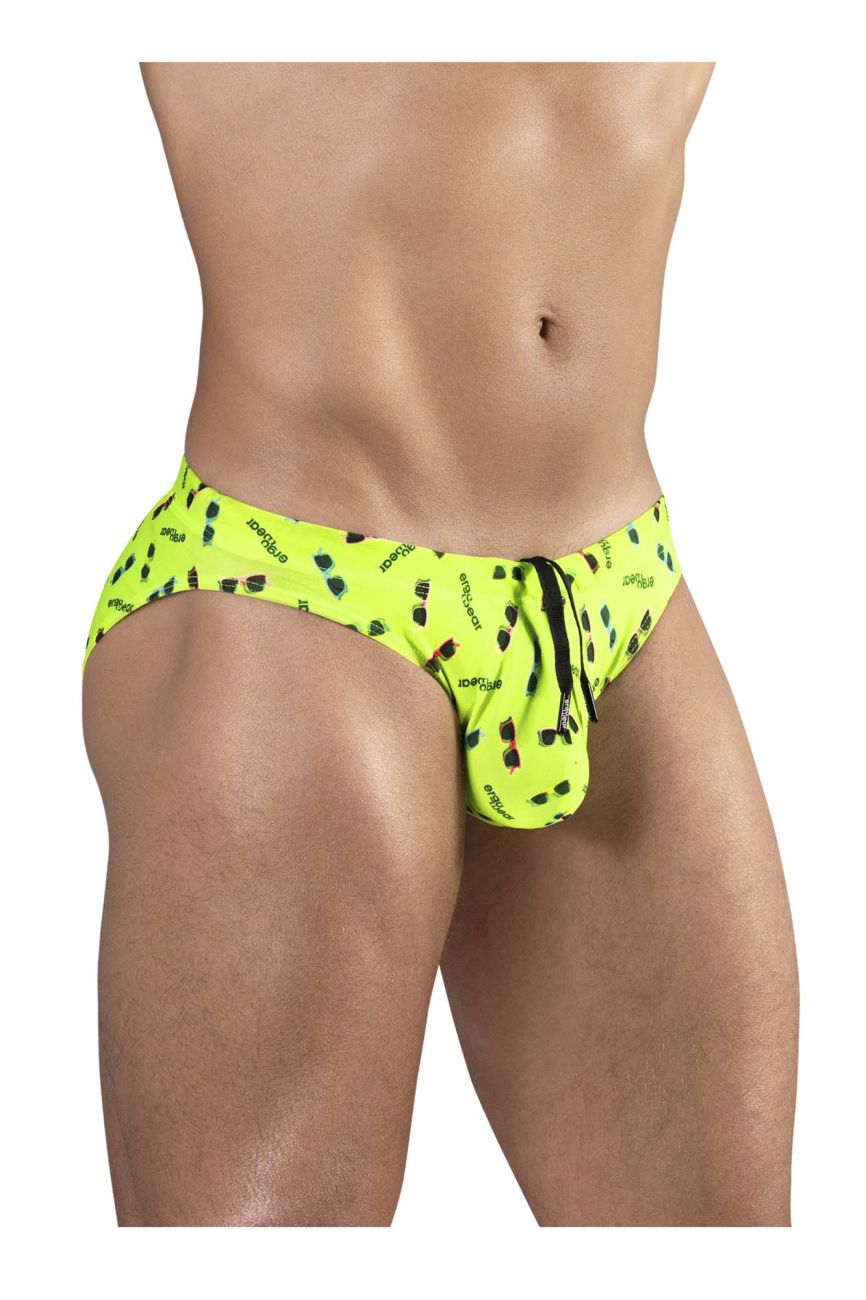 Slip de bain ErgoWear EW1765 X4D SW Couleur Jaune Vif