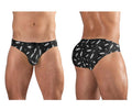 Slip de bain ErgoWear EW1766 X4D SW coloris Noir-Blanc