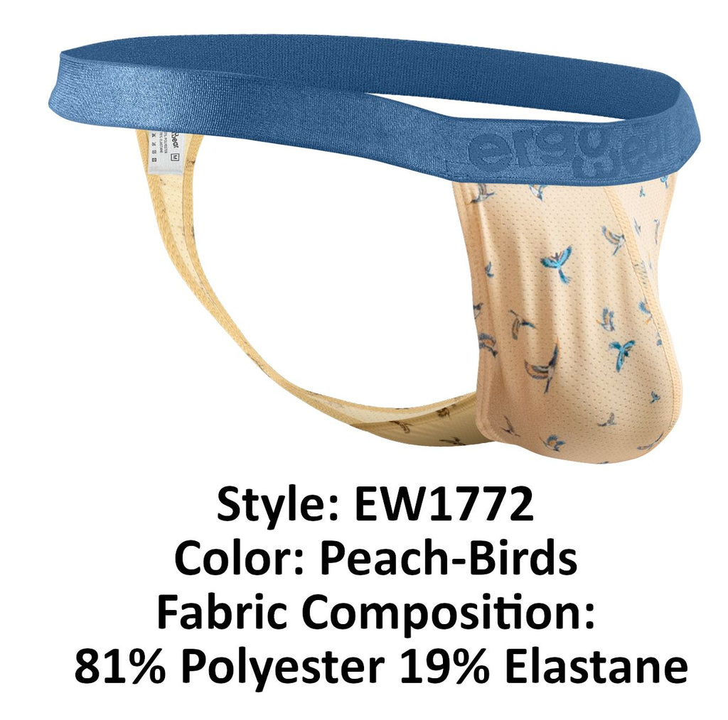 ErgoWear EW1772 SLK SE G-String Farbe Peach-Birds