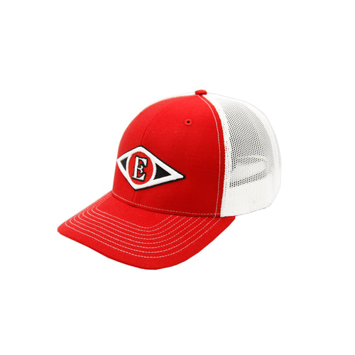 Casquettes Leones del Escogido - Brodé, Filet, Routier Rouge / Noir