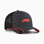 Puma F1 Racing Trucker Cap – Schwarz