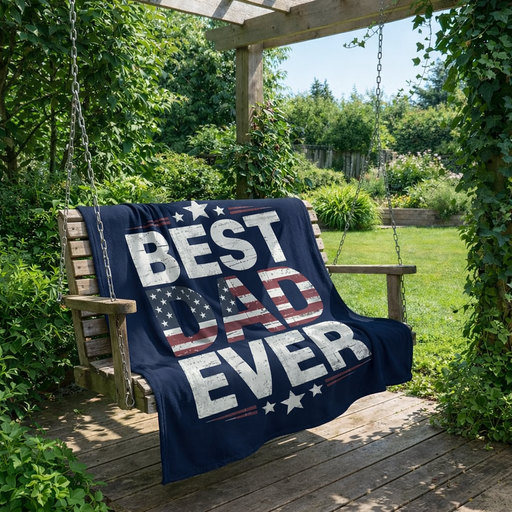 Best Dad Ever Blanket