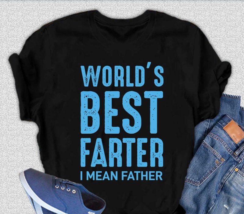 World's Best Farter Men's Bamboo Viscose/Organic Cotton Short Sleeve Graphic T-Shirt - The7Letter