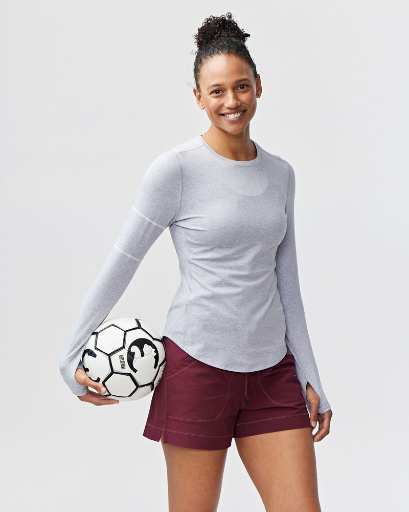 Foudy Women's Longsleeve Workout Top - The7Letter