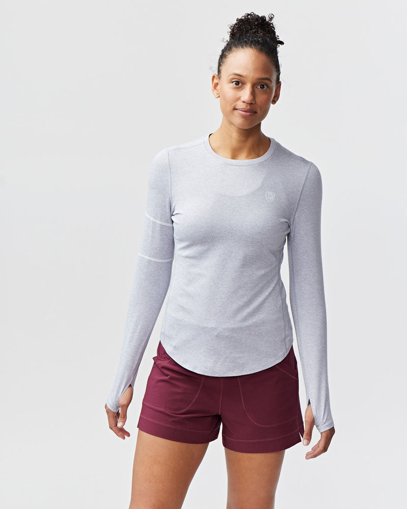 Foudy Women's Longsleeve Workout Top - The7Letter
