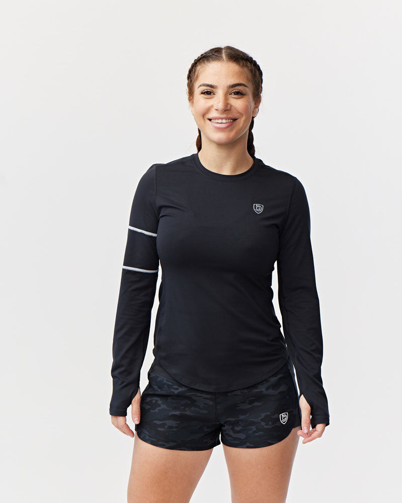 Foudy Women's Longsleeve Workout Top - The7Letter